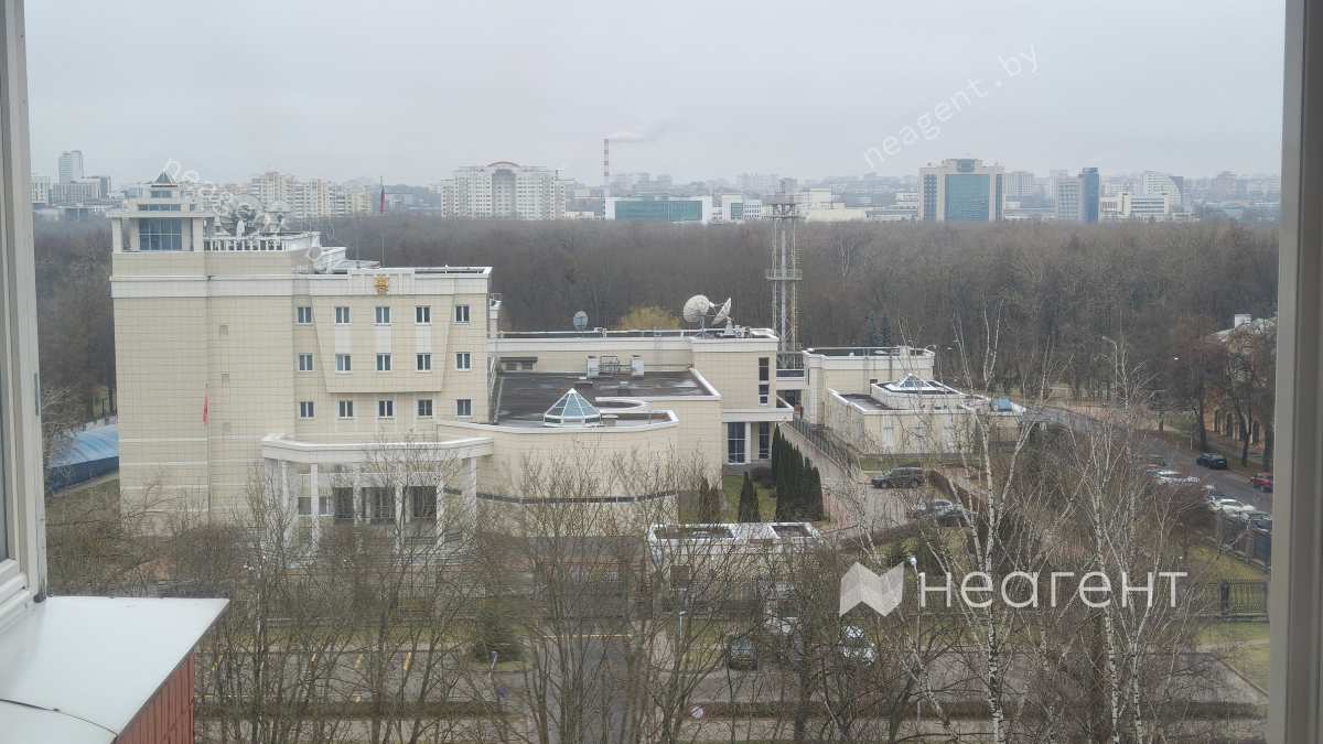 тракт Старовиленский, дом 26/1, вид из окна