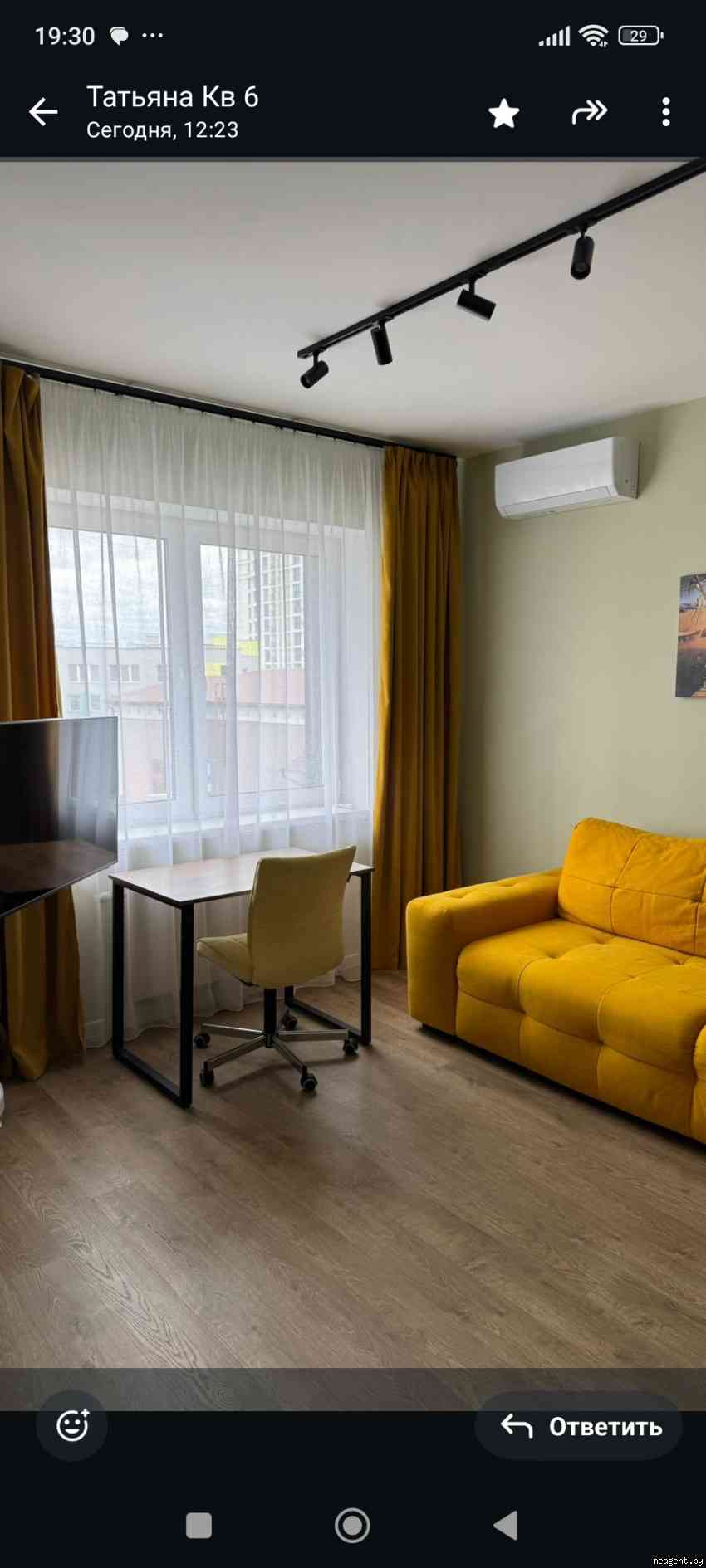 2-комнатная квартира, ул. Петра Мстиславца, 1, 1609 рублей: фото 3