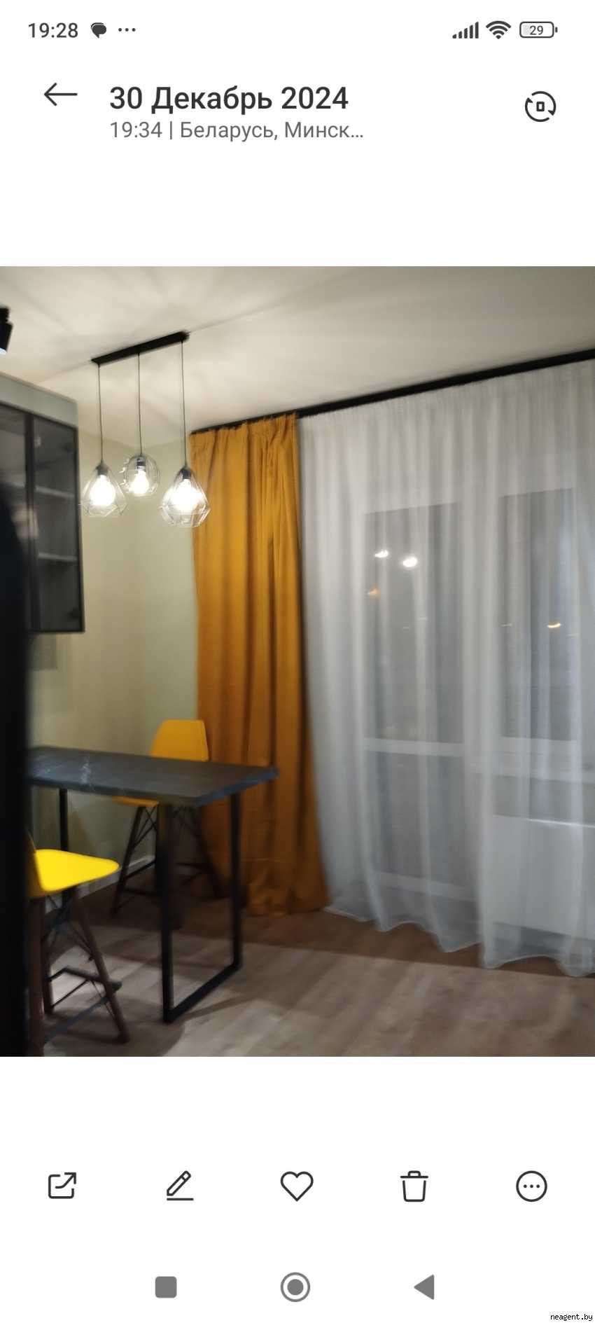 2-комнатная квартира, ул. Петра Мстиславца, 1, 1609 рублей: фото 12