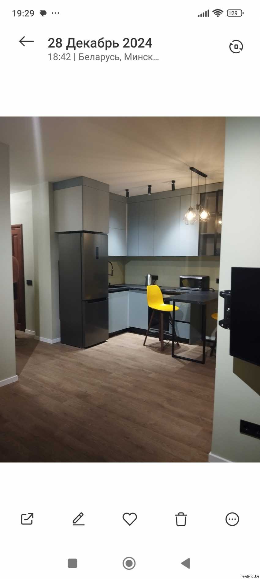 2-комнатная квартира, ул. Петра Мстиславца, 1, 1609 рублей: фото 13