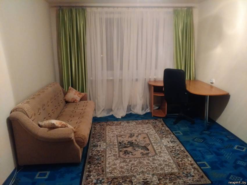 1-комнатная квартира, ул. Кропоткина, 110, 660 рублей: фото 1