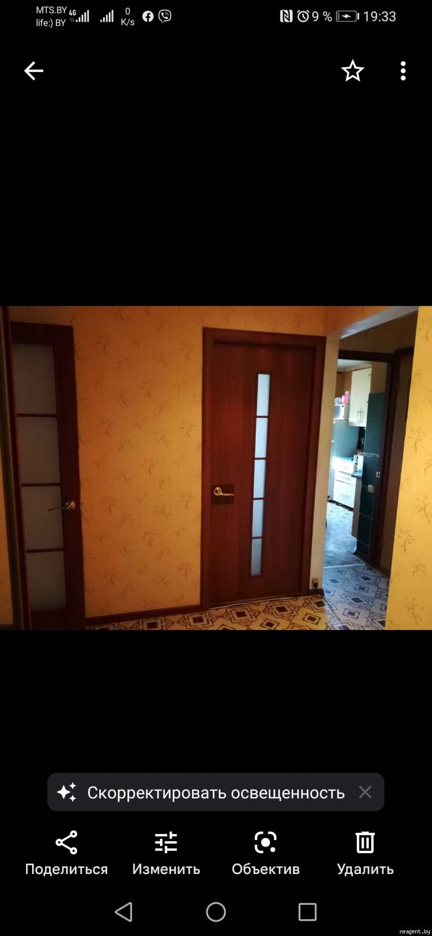 2-комнатная квартира, Рокоссовского просп., 156, 750 рублей: фото 3