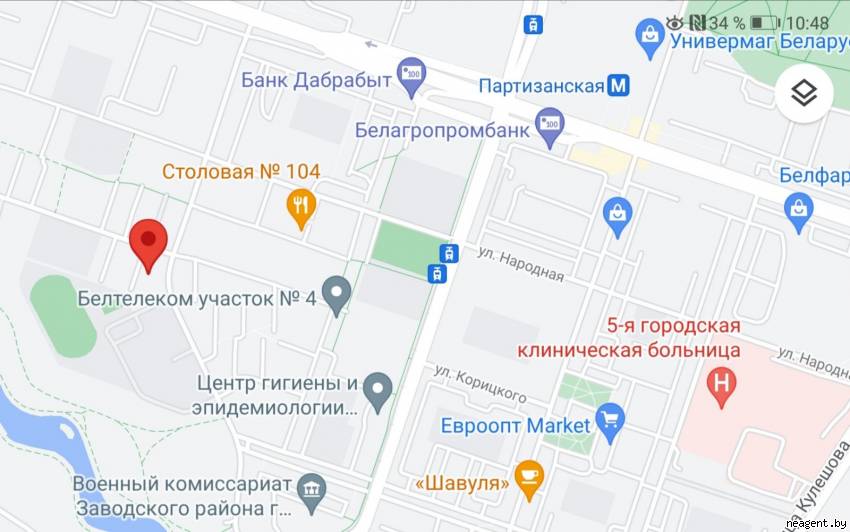 2-комнатная квартира, ул. Васнецова, 8/2, 809 рублей: фото 8