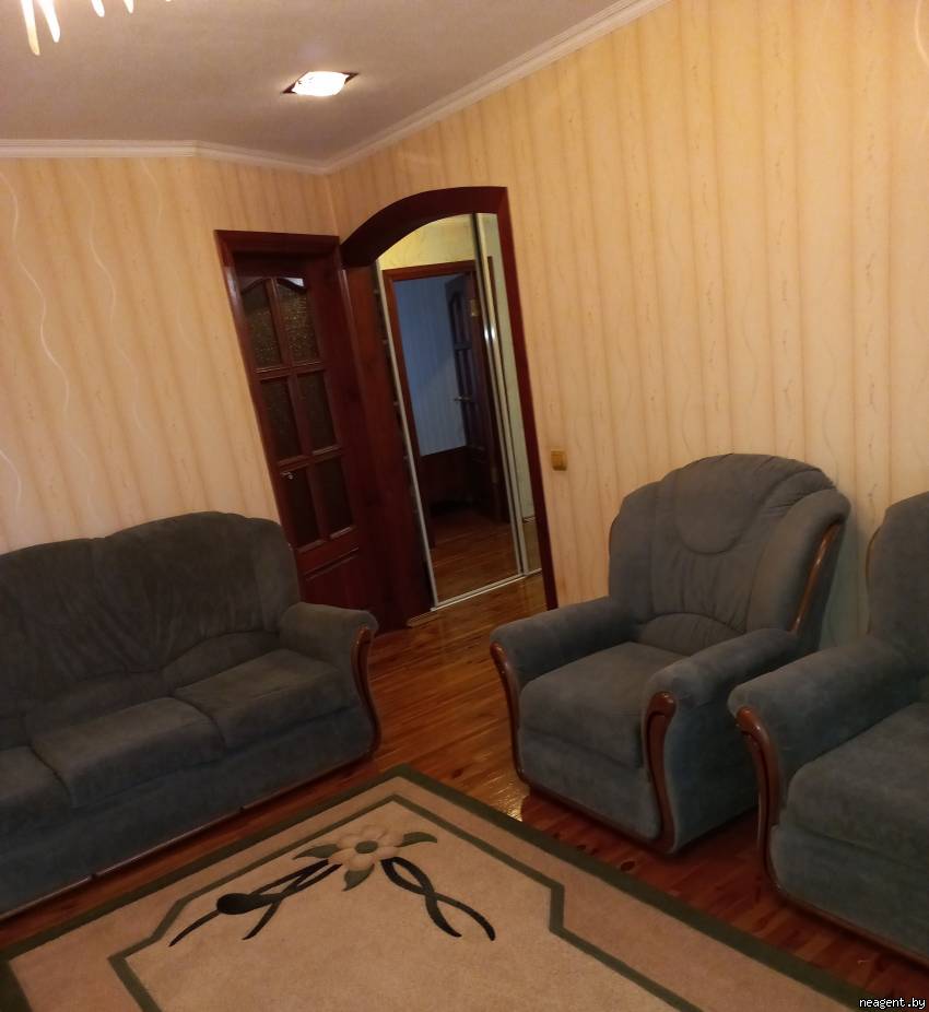 3-комнатная квартира, Калинина, 17, 55 рублей: фото 1