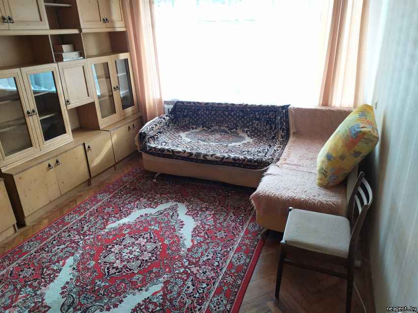1-комнатная квартира, ул. Веры Хоружей, 19, 850 рублей: фото 5