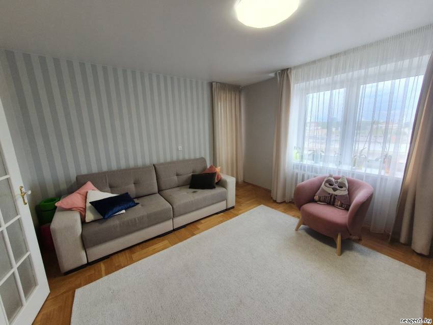 3-комнатная квартира, Розы Люксембург 2-й пер., 4/2, 1240 рублей: фото 8