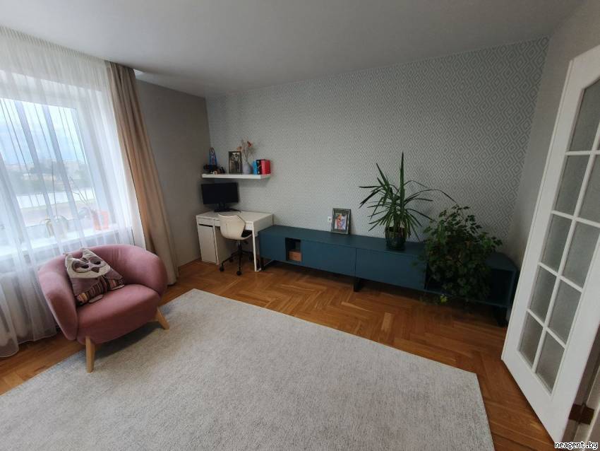 3-комнатная квартира, Розы Люксембург 2-й пер., 4/2, 1240 рублей: фото 9
