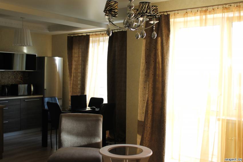 1-комнатная квартира, ул. Петра Мстиславца, 1, 1200 рублей: фото 4
