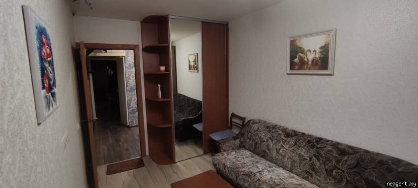 2-комнатная квартира, ул. Одоевского, 18/2, 800 рублей: фото 3