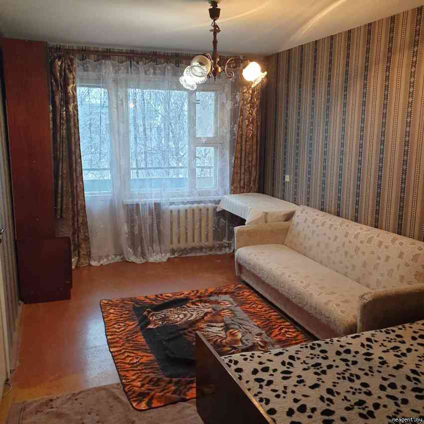 1-комнатная квартира, ул. Притыцкого, 46, 520 рублей: фото 1