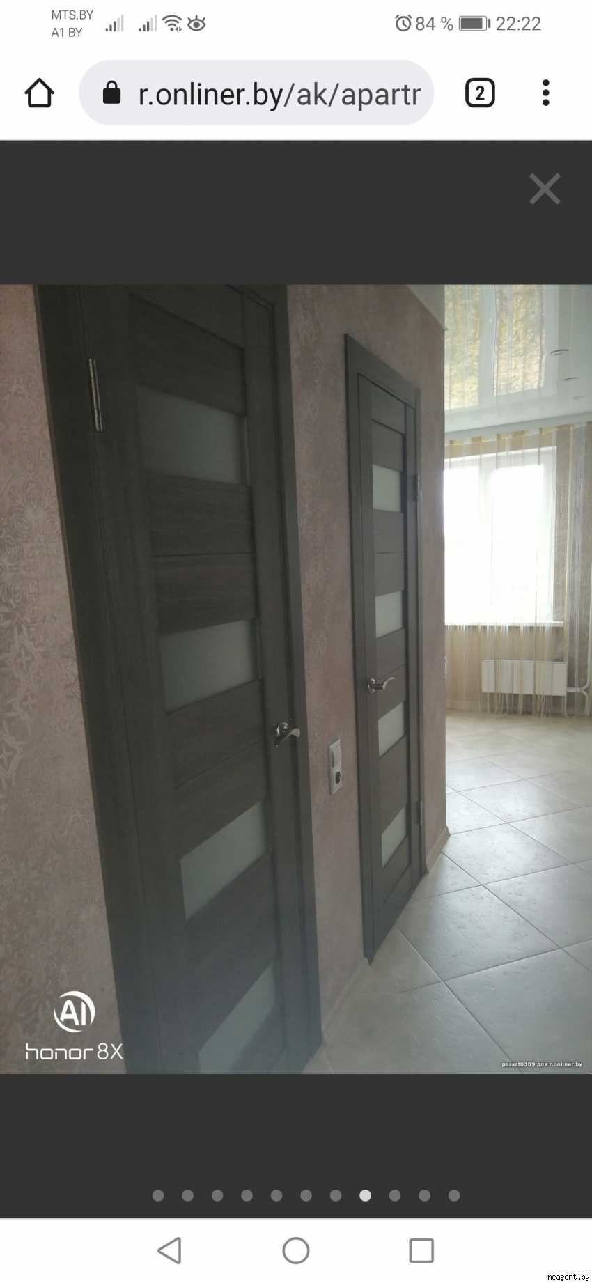 1-комнатная квартира,  ул. Кунцевщина, 750 рублей: фото 7