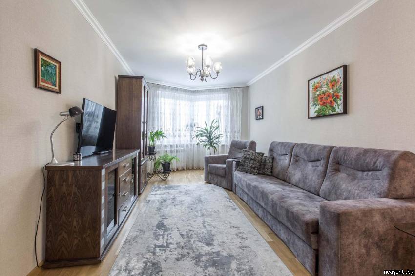3-комнатная квартира, ул. Рогачевская, 10, 1400 рублей: фото 4