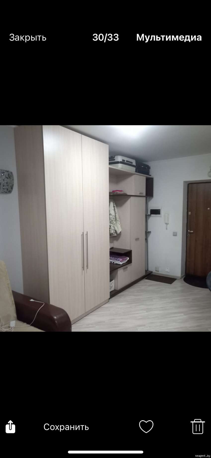 1-комнатная квартира, ул. Неманская, 3, 840 рублей: фото 10