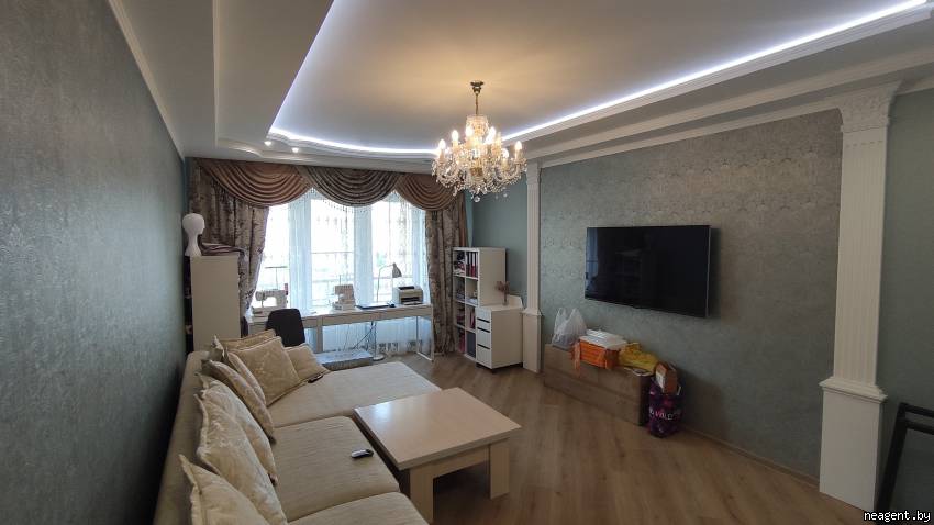 3-комнатная квартира, Дзержинского просп., 131, 2600 рублей: фото 1