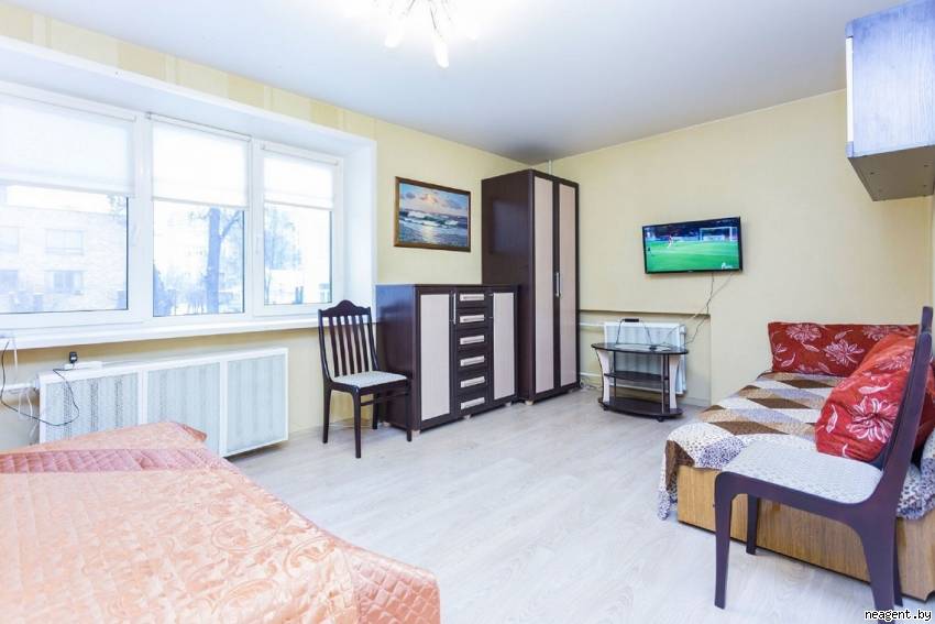 1-комнатная квартира, ул. Богдана Хмельницкого, 4, 965 рублей: фото 1