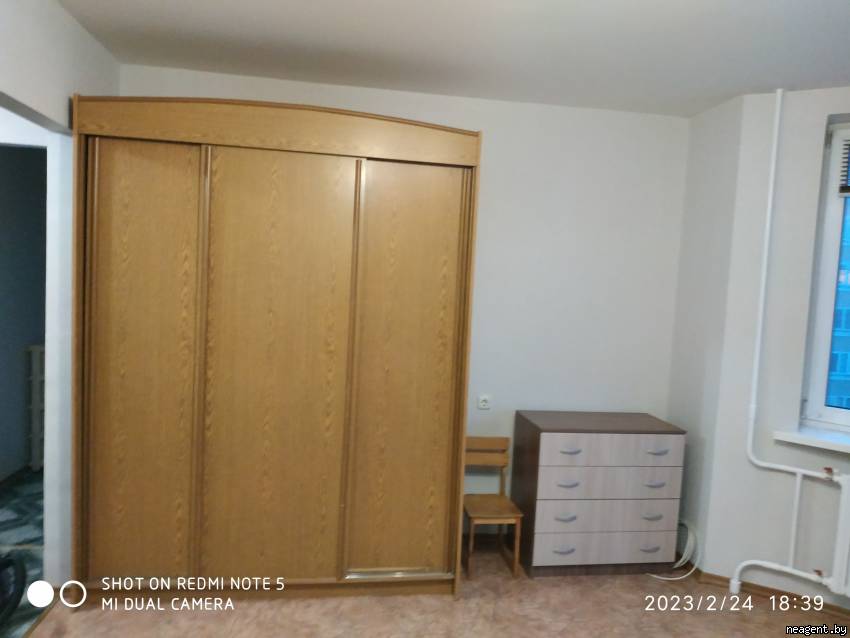 1-комнатная квартира, ул. Сырокомли, 38, 800 рублей: фото 5