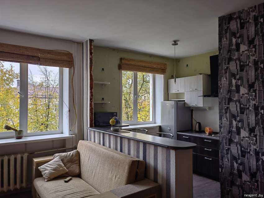 1-комнатная квартира, ул. Якуба Коласа, 49, 923 рублей: фото 1