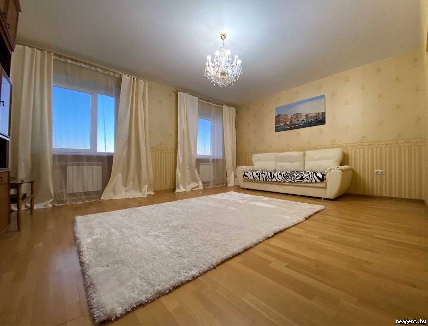 2-комнатная квартира, ул. Михася Лынькова, 5, 1550 рублей: фото 1