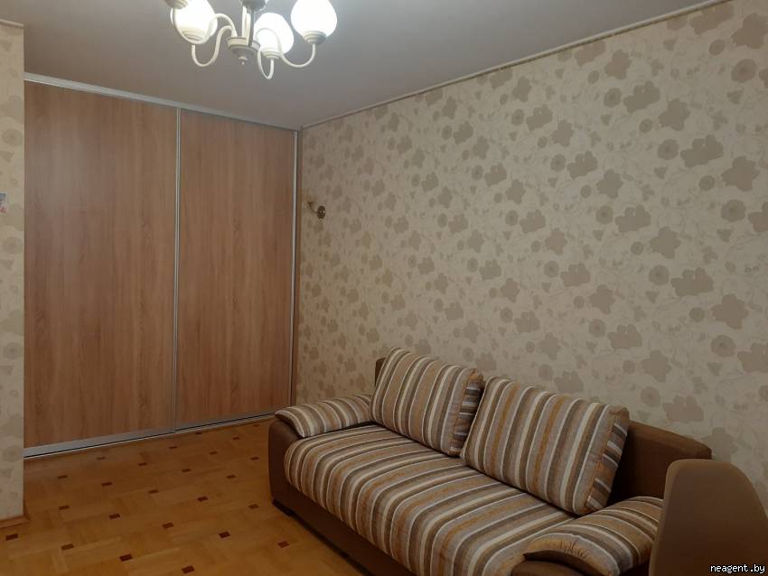 1-комнатная квартира, ул. Веры Хоружей, 21, 1300 рублей: фото 3