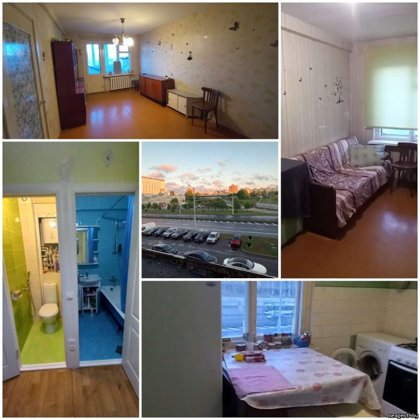 2-комнатная квартира, Притыцкого, 38, 972 рублей: фото 1