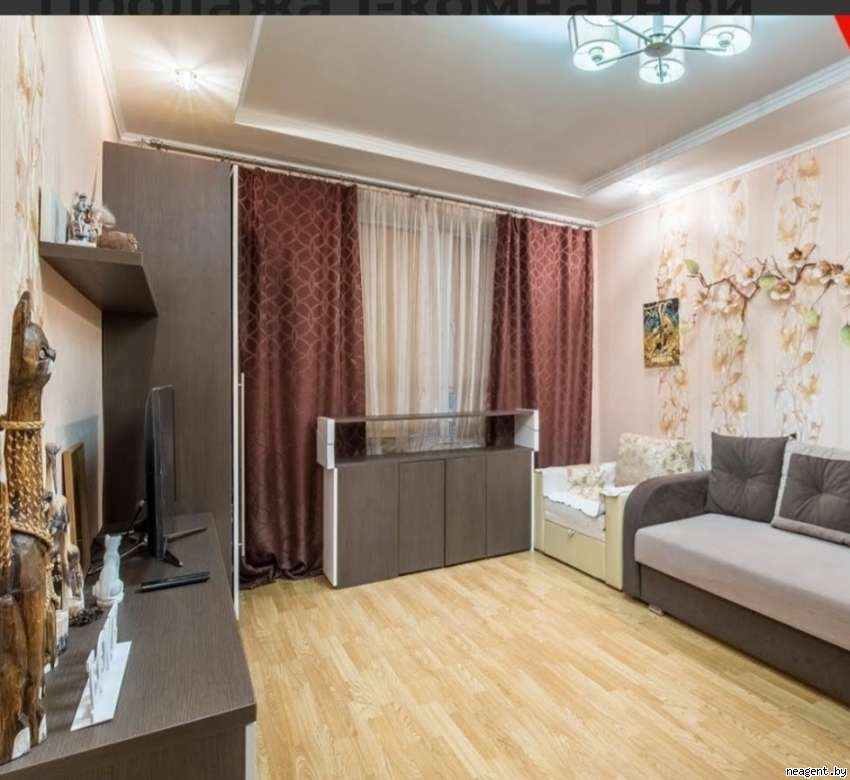 1-комнатная квартира, Матусевича, 66, 1070 рублей: фото 14