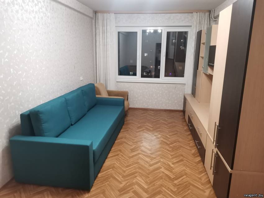 1-комнатная квартира, ул. Некрасова, 35/2, 906 рублей: фото 1