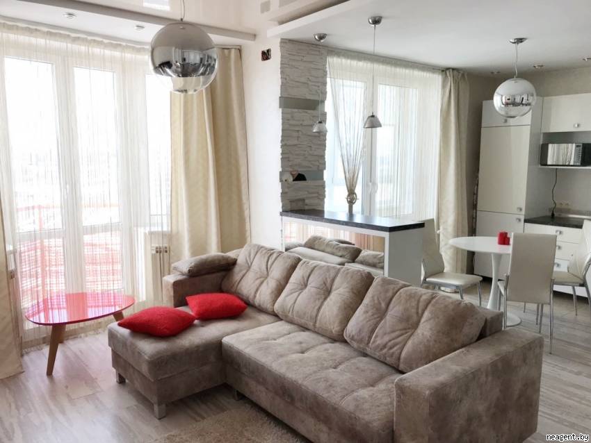 1-комнатная квартира, Проспект Дзержинского, 23, 1464 рублей: фото 1