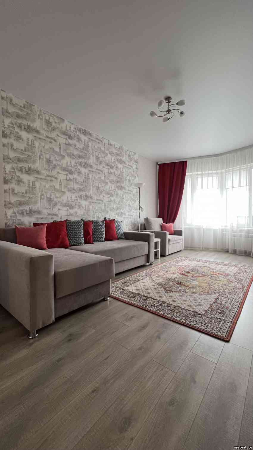 1-комнатная квартира, ул. Леонида Беды, 45, 1296 рублей: фото 5