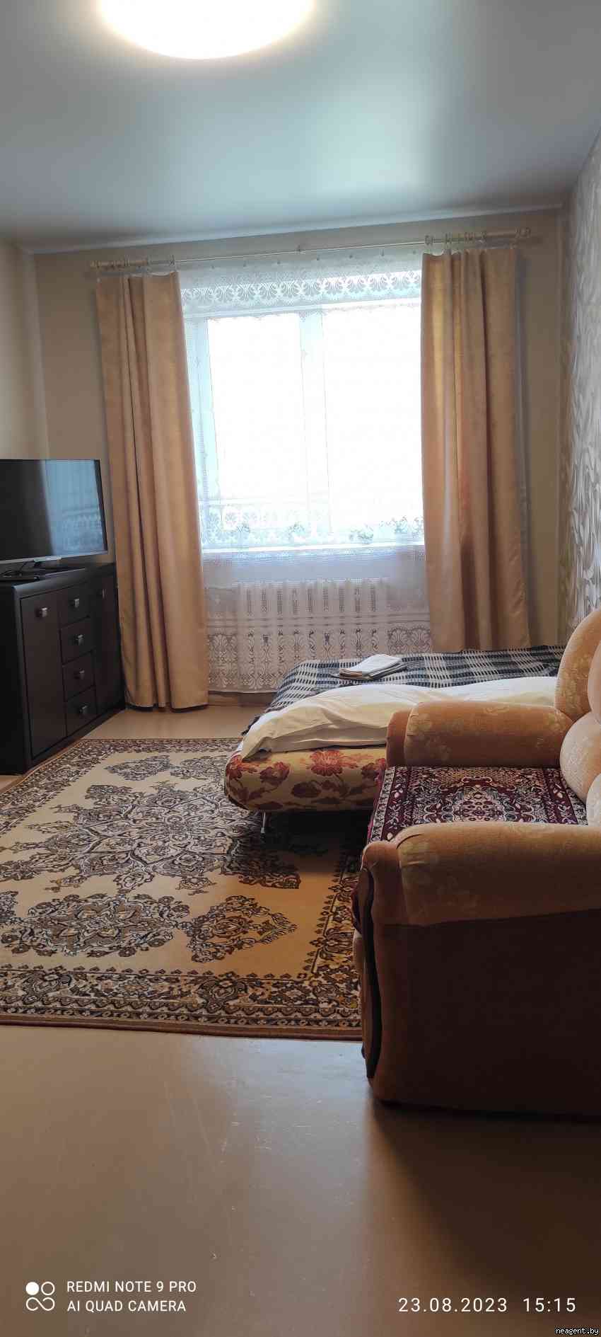 1-комнатная квартира, переулок Базный, 4, 50 рублей: фото 1