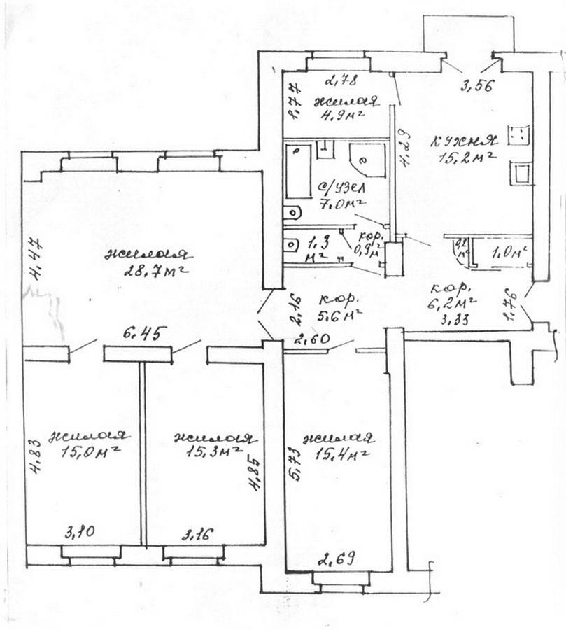 5-комнатная квартира, Независимости просп., 83, 731150 рублей: фото 2