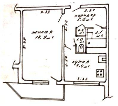 1-комнатная квартира, ул. Янки Мавра, 62, 180636 рублей: фото 16