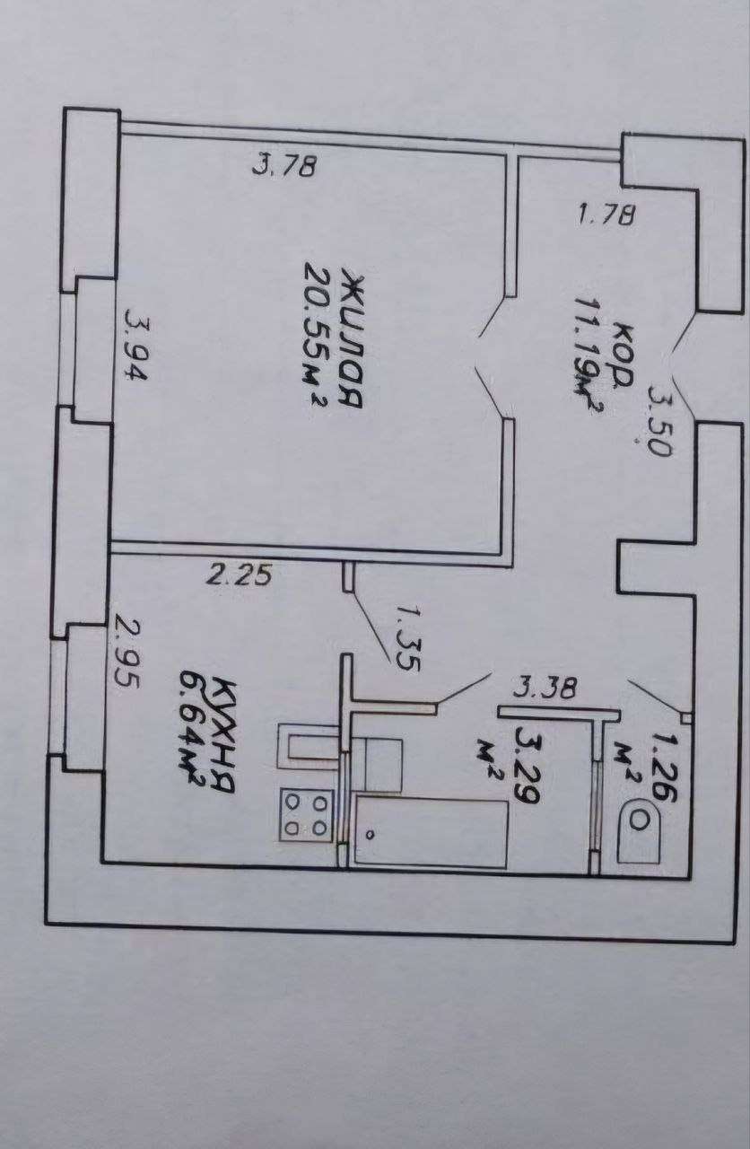 1-комнатная квартира, ул. Ленина, 5, 1592 рублей: фото 17