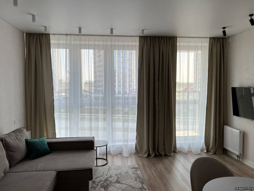 1-комнатная квартира, ул. Игоря Лученка, 25/1, 1367 рублей: фото 2