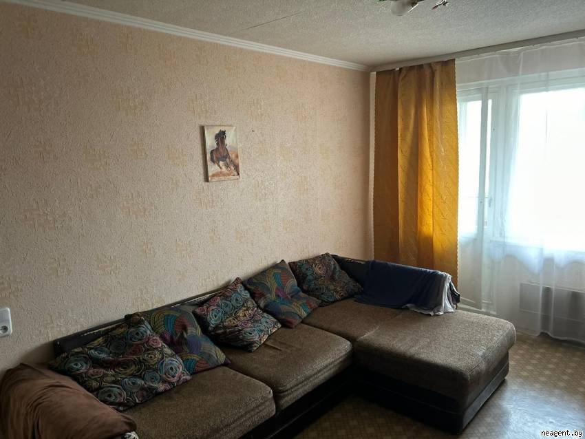 1-комнатная квартира, ул. Космонавтов, 33, 1200 рублей: фото 2