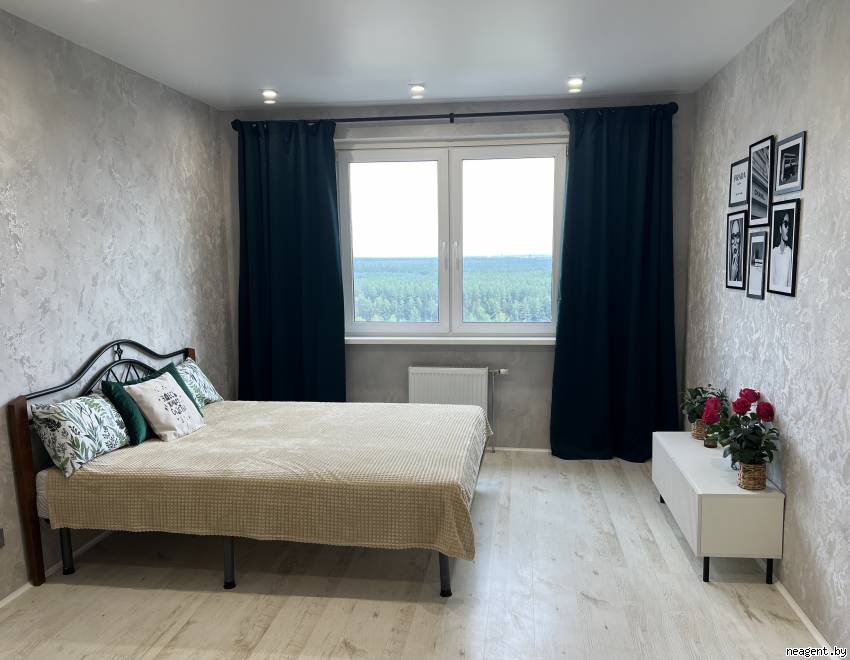 1-комнатная квартира, ул. Франциска Скорины, 37/1, 980 рублей: фото 1