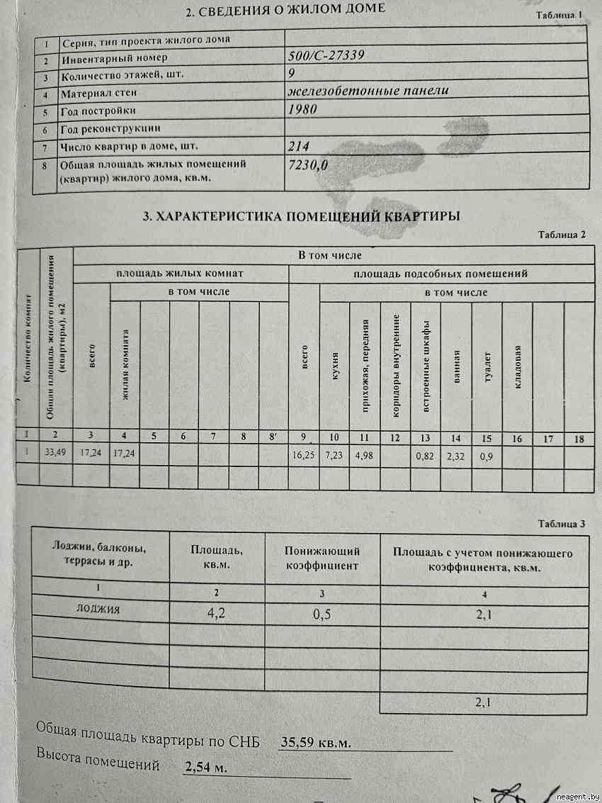 1-комнатная квартира, Газеты Звязда просп., 37, 55000 рублей: фото 12