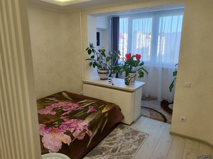 1-комнатная квартира, ул. Колесникова, 10, 1227 рублей: фото 4