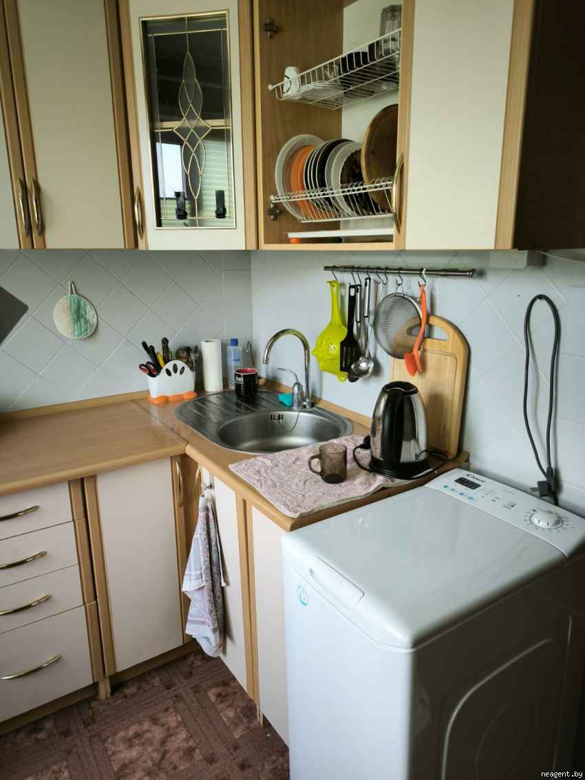 2-комнатная квартира, Калиновского, 73/1, 1200 рублей: фото 1