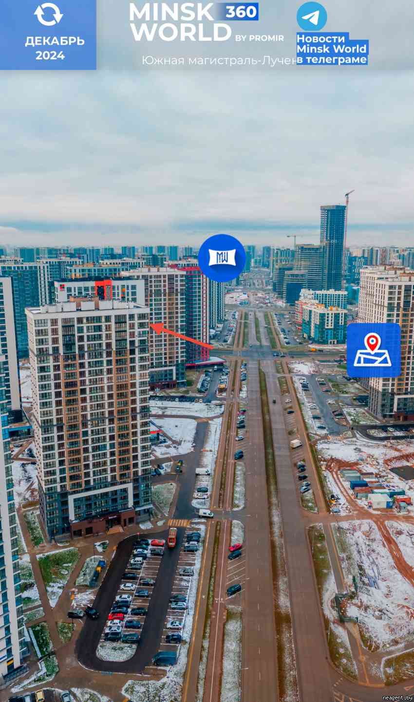 3-комнатная квартира, ул. Игоря Лученка, 32, 2152 рублей: фото 20