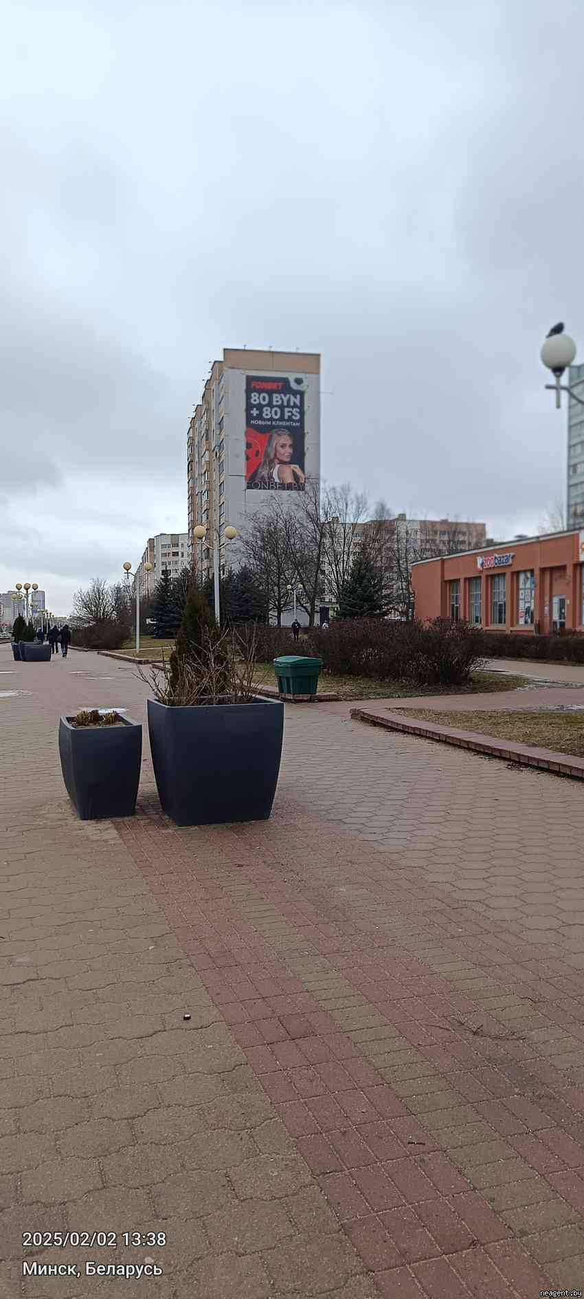 1-комнатная квартира, Притыцкого, 72, 1150 рублей: фото 12