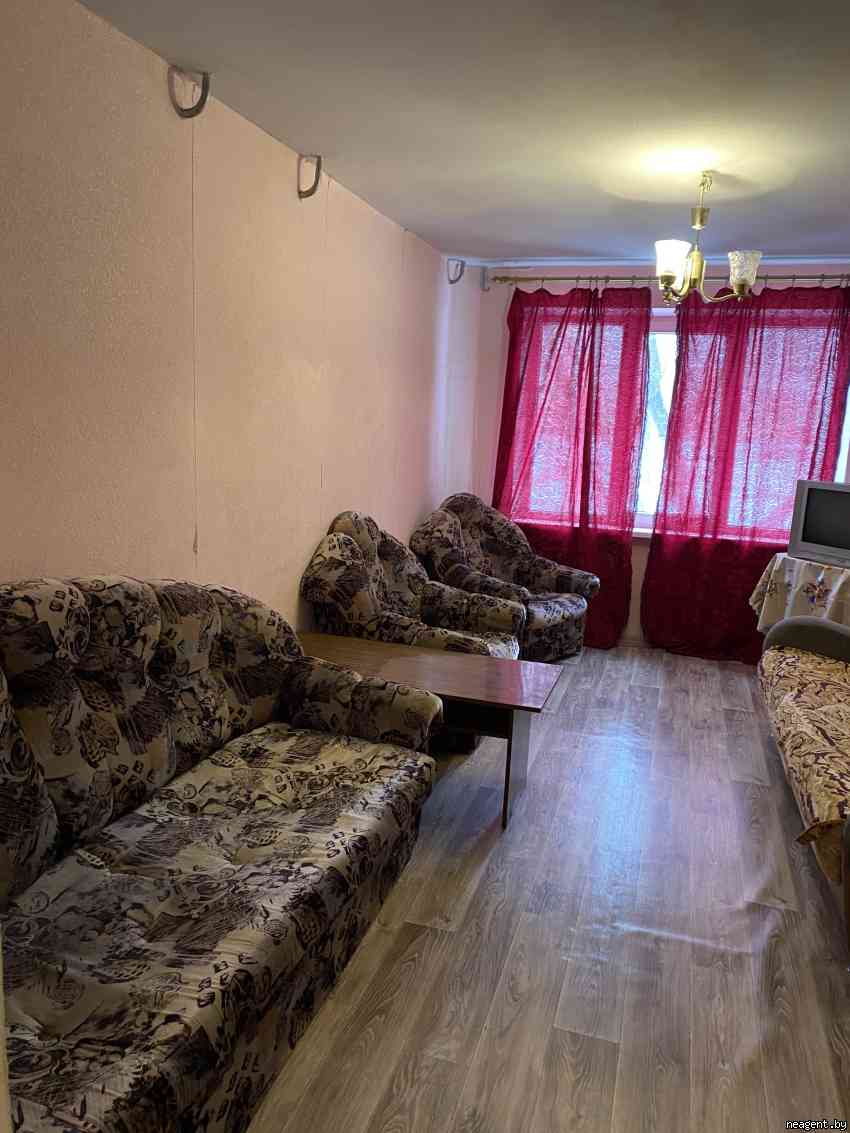 1-комнатная квартира, ул. Якубовского, 34, 1059 рублей: фото 1