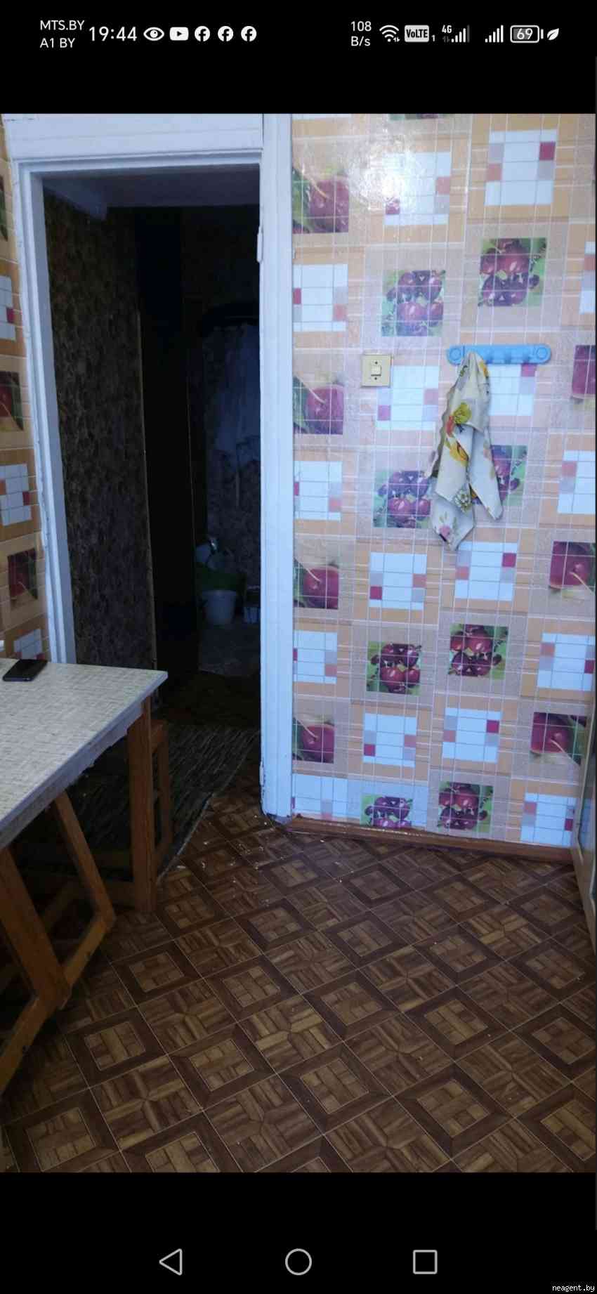 1-комнатная квартира, Ул.Энтузиастов, 52, 266 рублей: фото 4
