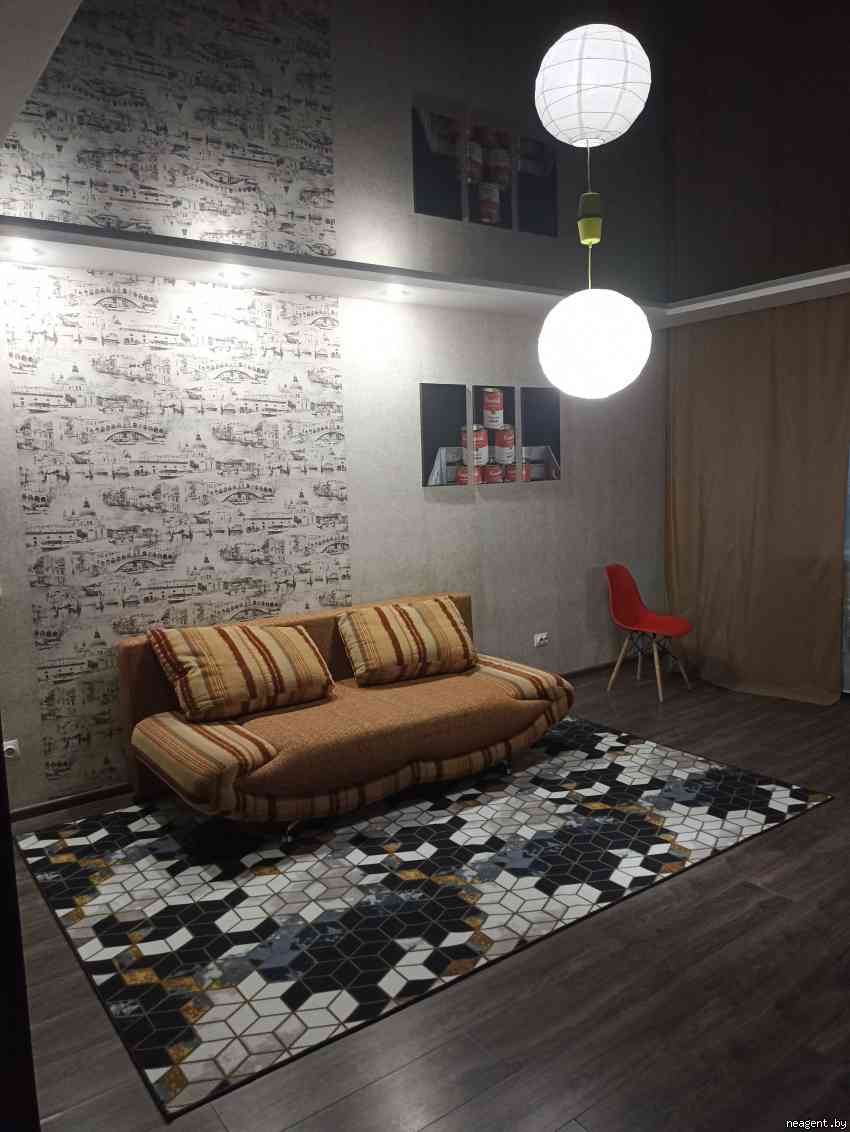 1-комнатная квартира, ул. Розы Люксембург, 86, 1050 рублей: фото 4