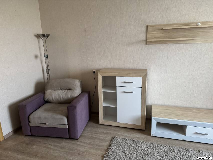 1-комнатная квартира, ул. Матусевича, 84, 1200 рублей: фото 4