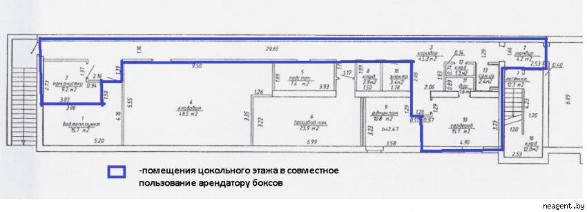 Производственное помещение, ул. Петра Глебки, 15/А, 3500 рублей: фото 2