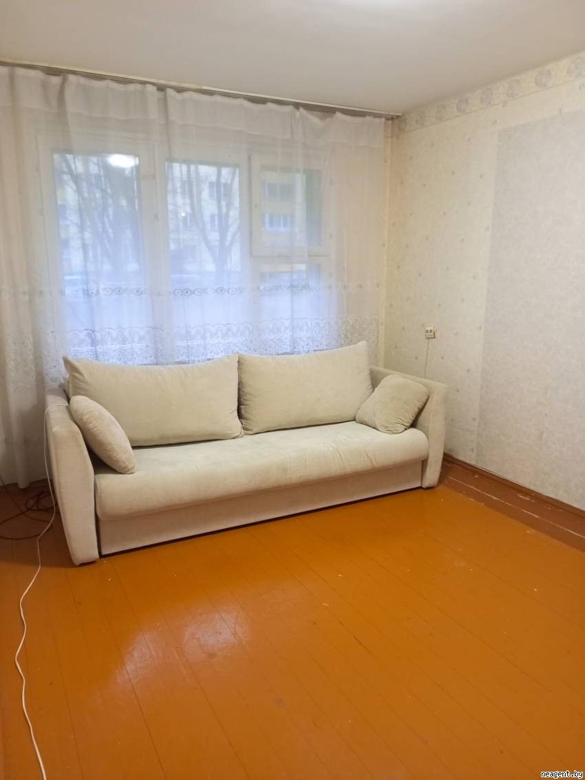 1-комнатная квартира, ул. Ландера, 60/1, 820 рублей: фото 1