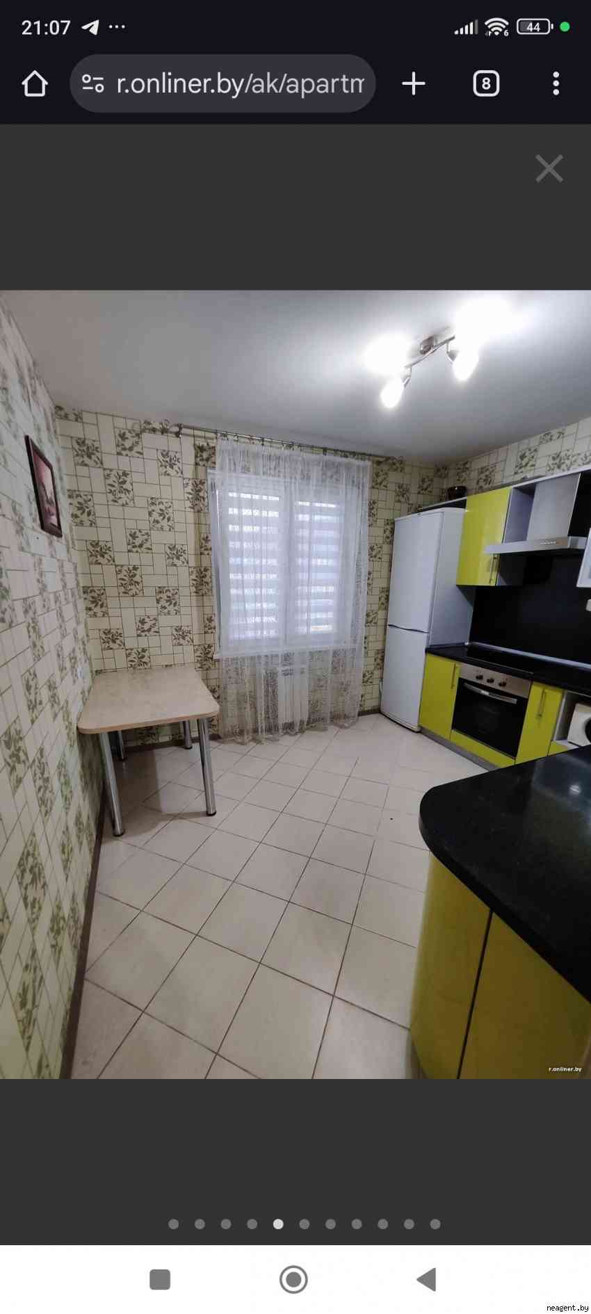 1-комнатная квартира, Зеленая, 1/1, 950 рублей: фото 5