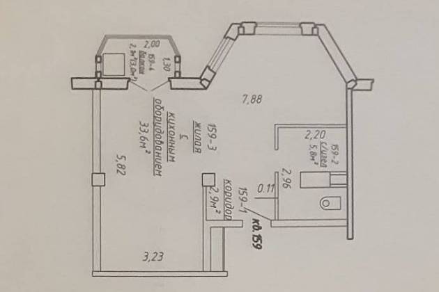 1-комнатная квартира, Германовская ул., за 252135 р.