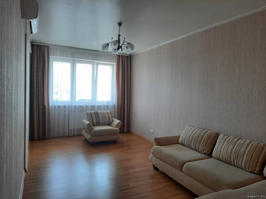 1-комнатная квартира, Дзержинского просп., 82, 1170 рублей: фото 1