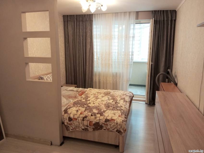 1-комнатная квартира, ул. Асаналиева, 13/3, 1180 рублей: фото 2